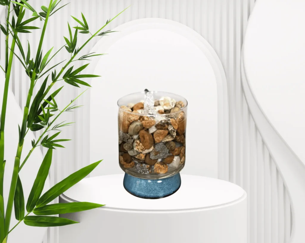 Bluey Brown Glass