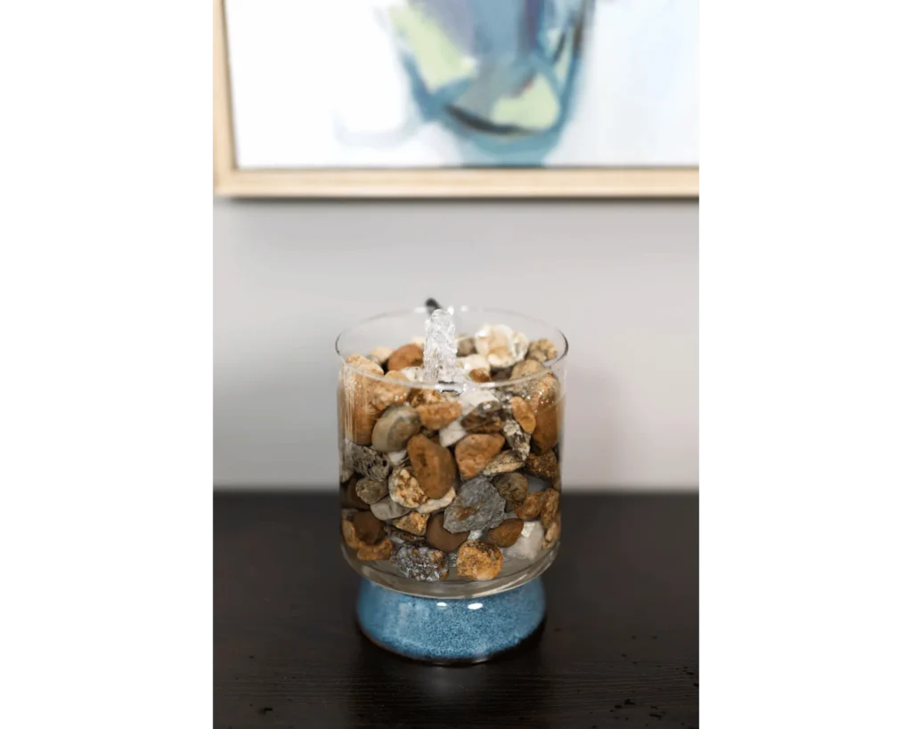 Bluey Brown Glass