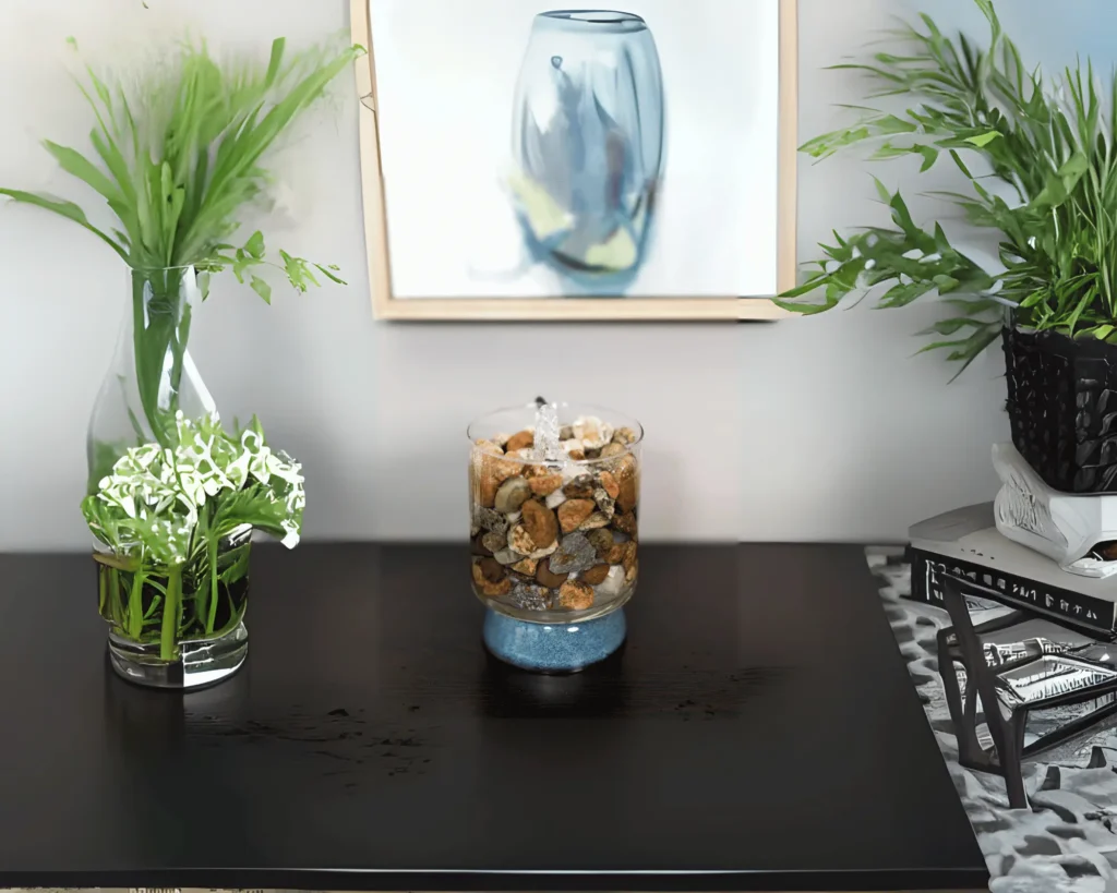 Bluey Brown Glass